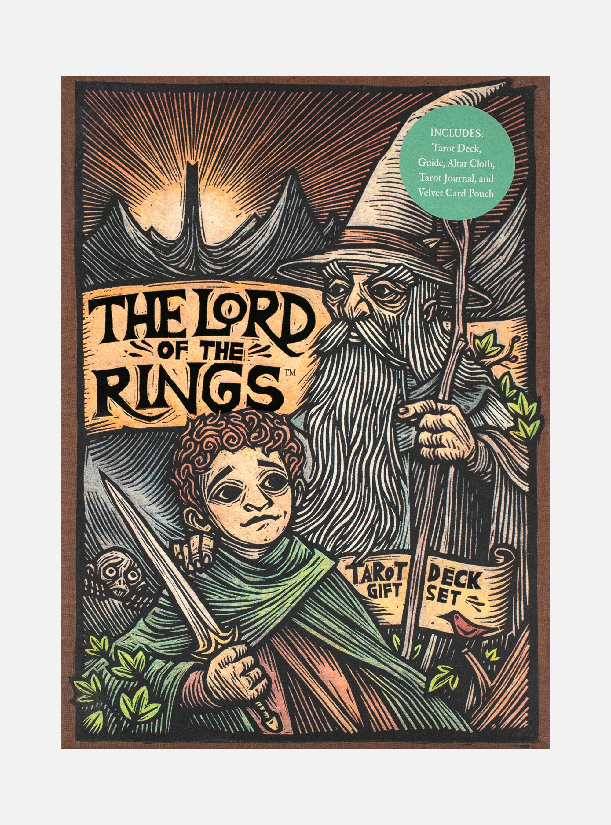 Lord of the Rings Tarot Deck and Guide Gift Set