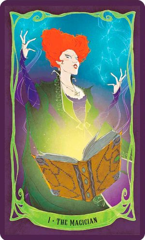 Hocus Pocus Tiny Tarot Deck and Guidebook