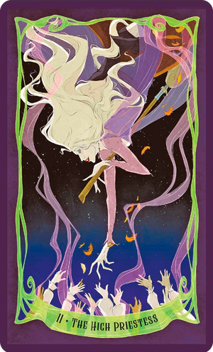 Hocus Pocus Tiny Tarot Deck and Guidebook