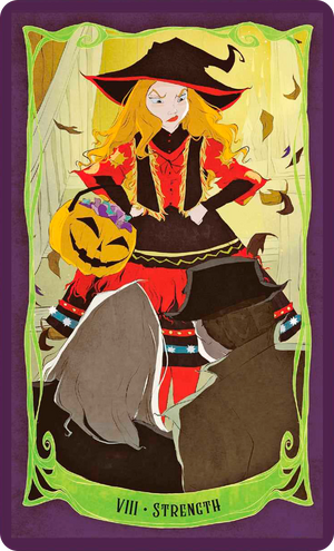 Hocus Pocus Tiny Tarot Deck and Guidebook