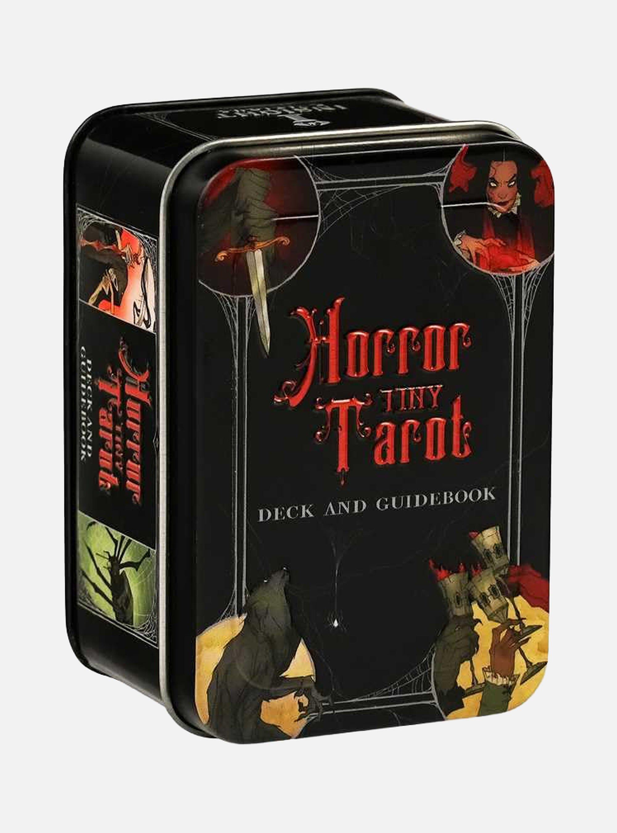 Horror Tiny Tarot Deck and Guidebook