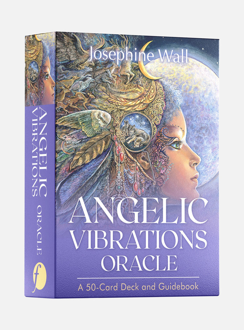 Angelic Vibrations Oracle: A 50-Card Deck and Guidebook