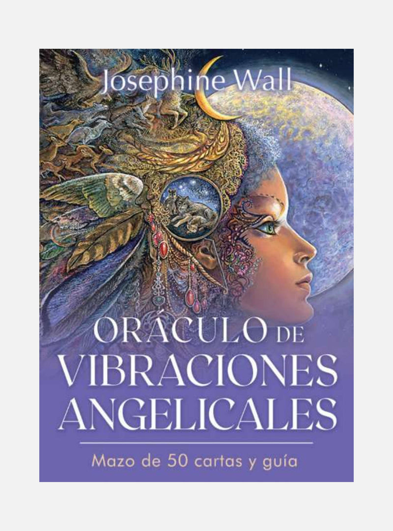 Oráculo de vibraciones angelicales: Mazo de 50 cartas y guía
