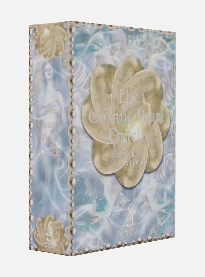 The Cosmic Pearl Oracle: Embark on a journey of sacred love and infinite wisdom with Divine Feminine guidance (44 Full Color Cards and 120-Page Full-Color Guidebook)