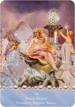 The Cosmic Pearl Oracle: Embark on a journey of sacred love and infinite wisdom with Divine Feminine guidance (44 Full Color Cards and 120-Page Full-Color Guidebook)