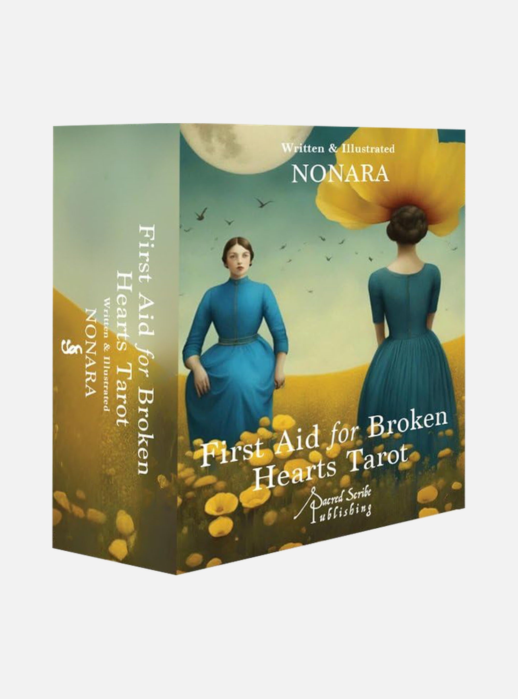First Aid Tarot for Broken Hearts: Compassionate Insight for Solace and Guidance through Healing (78 Full-Color Cards and 98-Page Full-Color Guidebook)