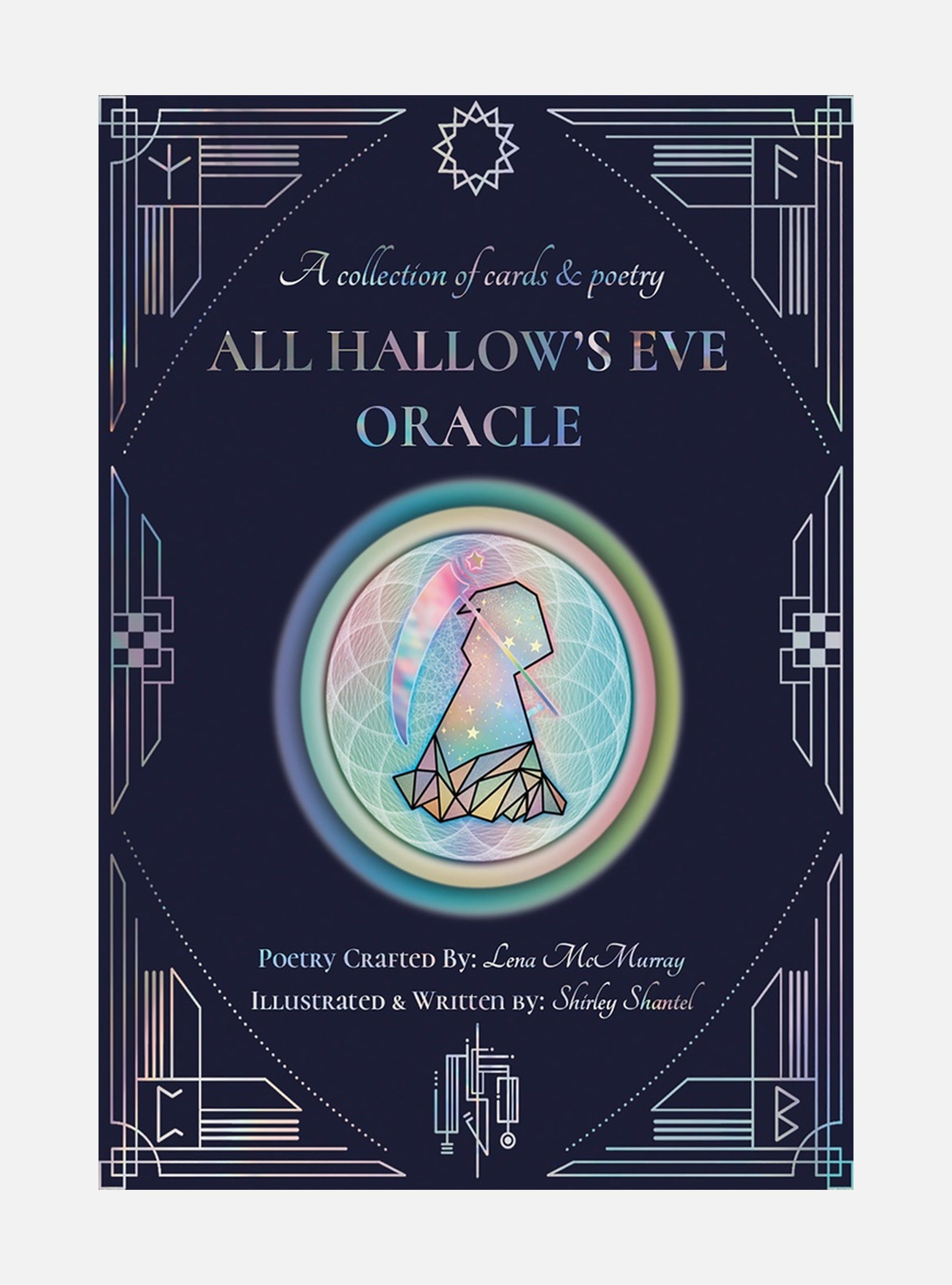 All Hallow's Eve Oracle: A Collection of Cards & Poetry (39 Full-Color Cards and 139-Page Guidebook)