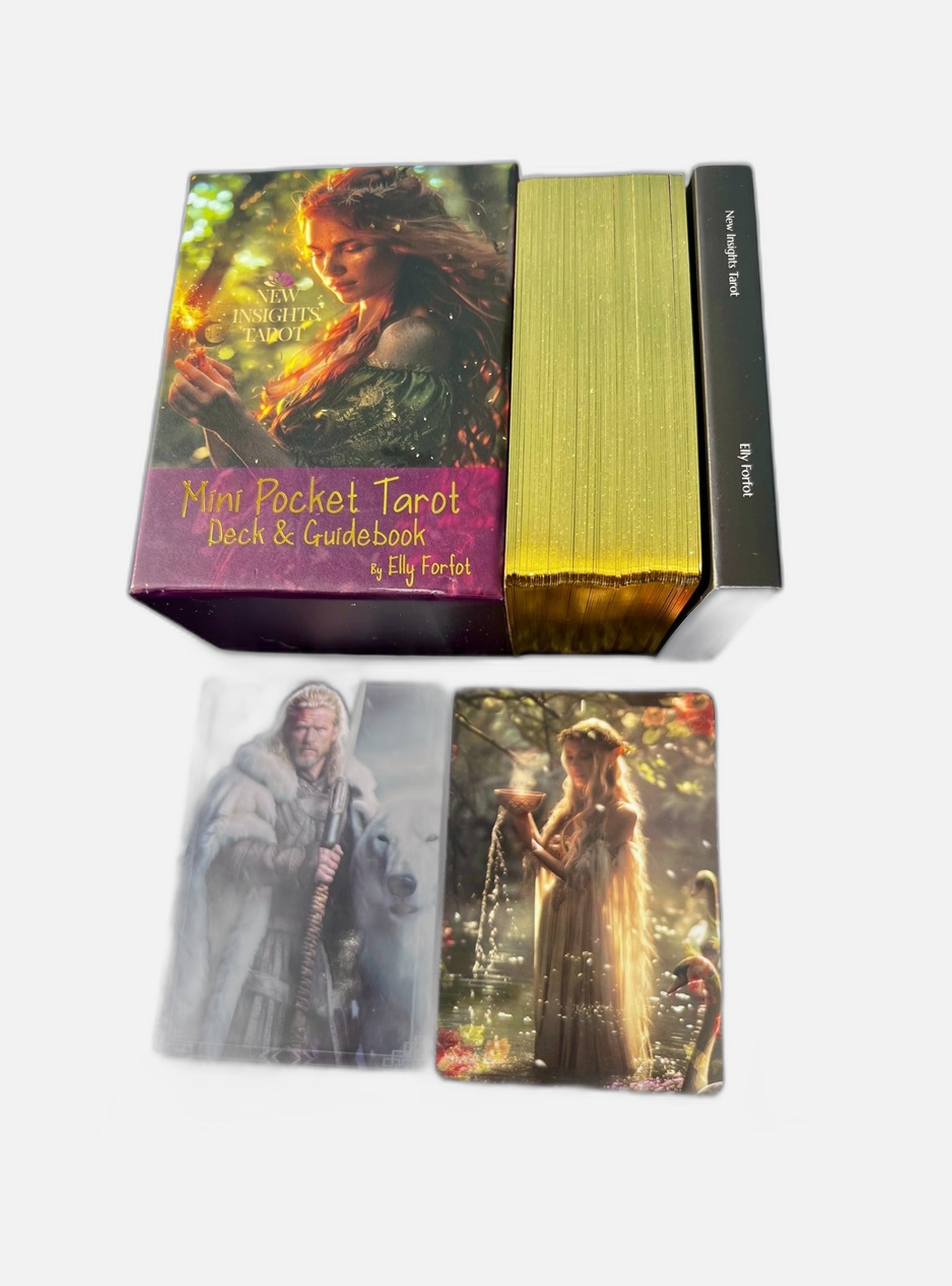 Mini Pocket Tarot- Deck & guidebok (English)