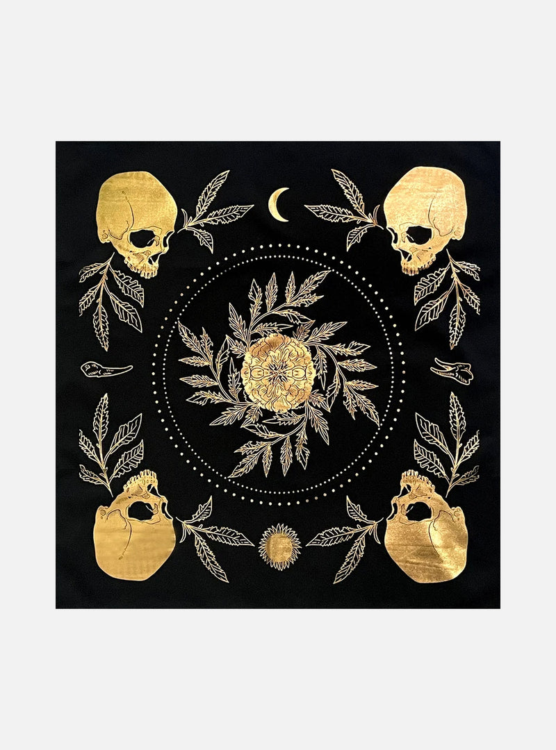 Teeth & Bone Tarot Cloth