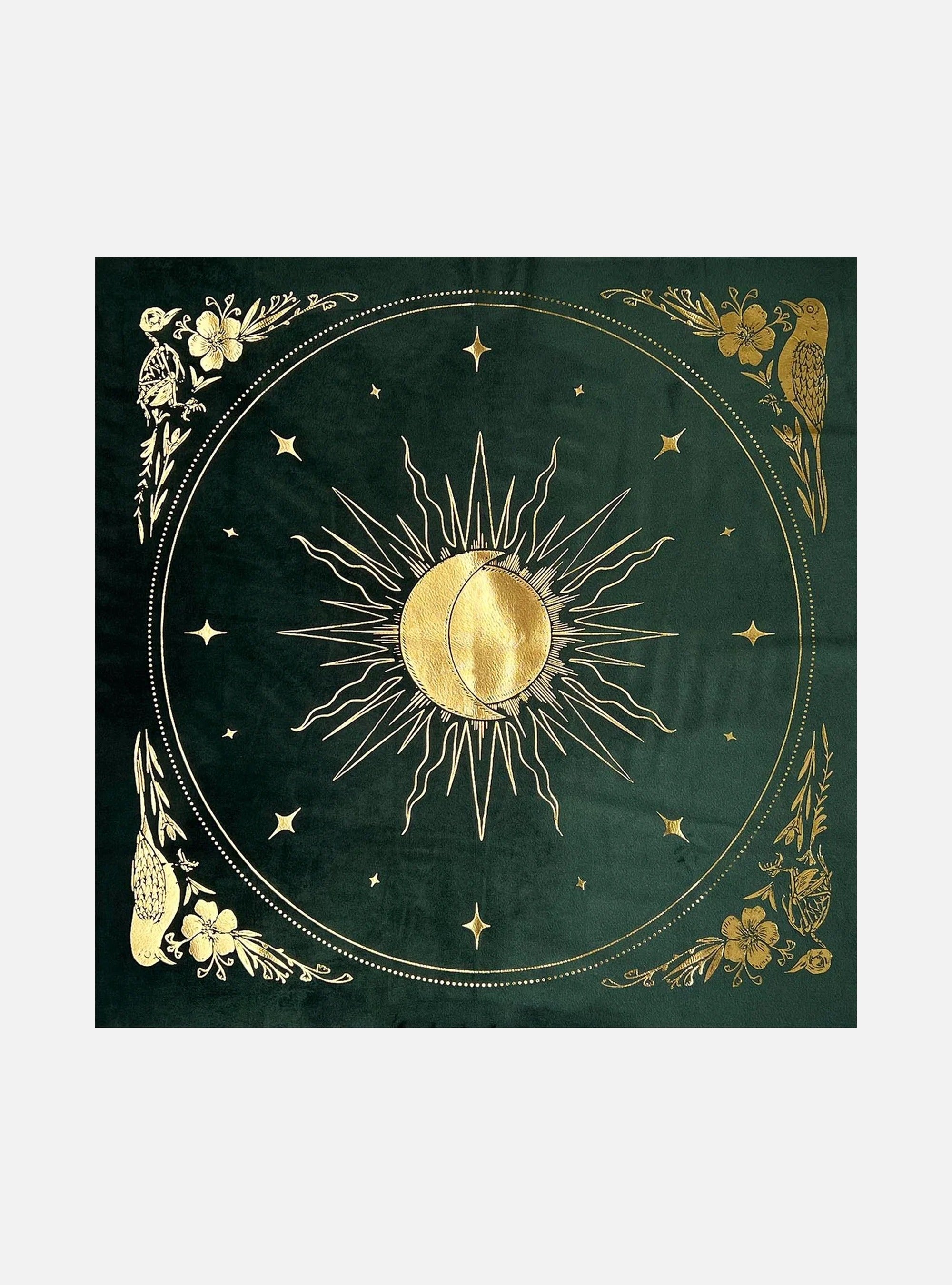 Celestial Altar Cloth (Emerald Green)