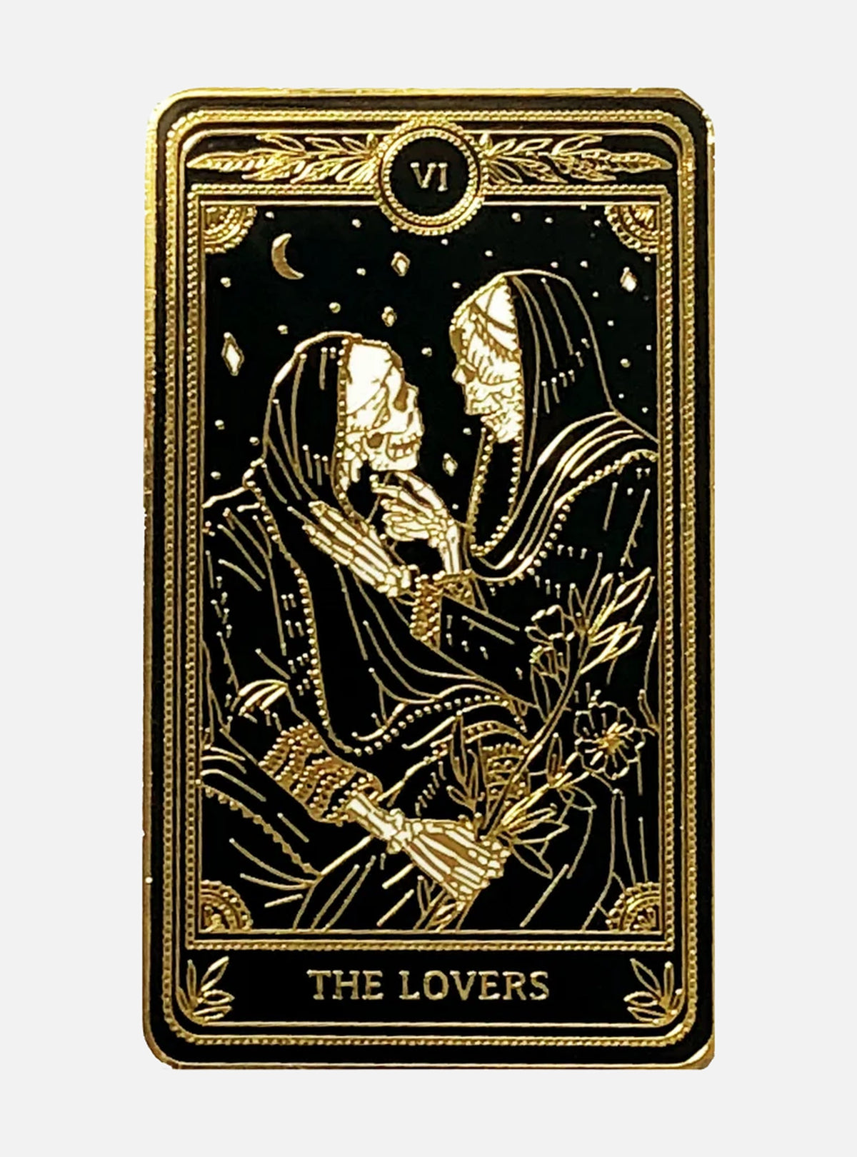 Tarot Pin (The Lovers)