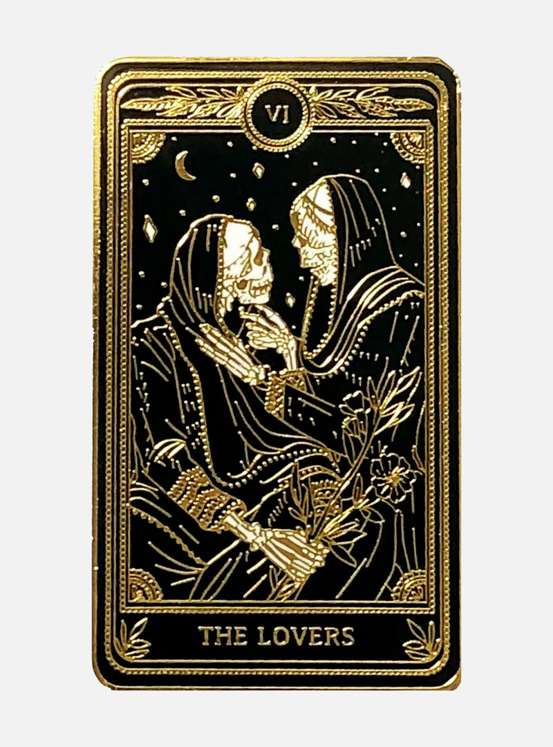 Tarot Pin (The Lovers)