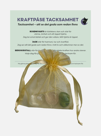 Kraftpåse: tacksamhet