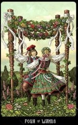 Slavic Legends Tarot : Gold Edges