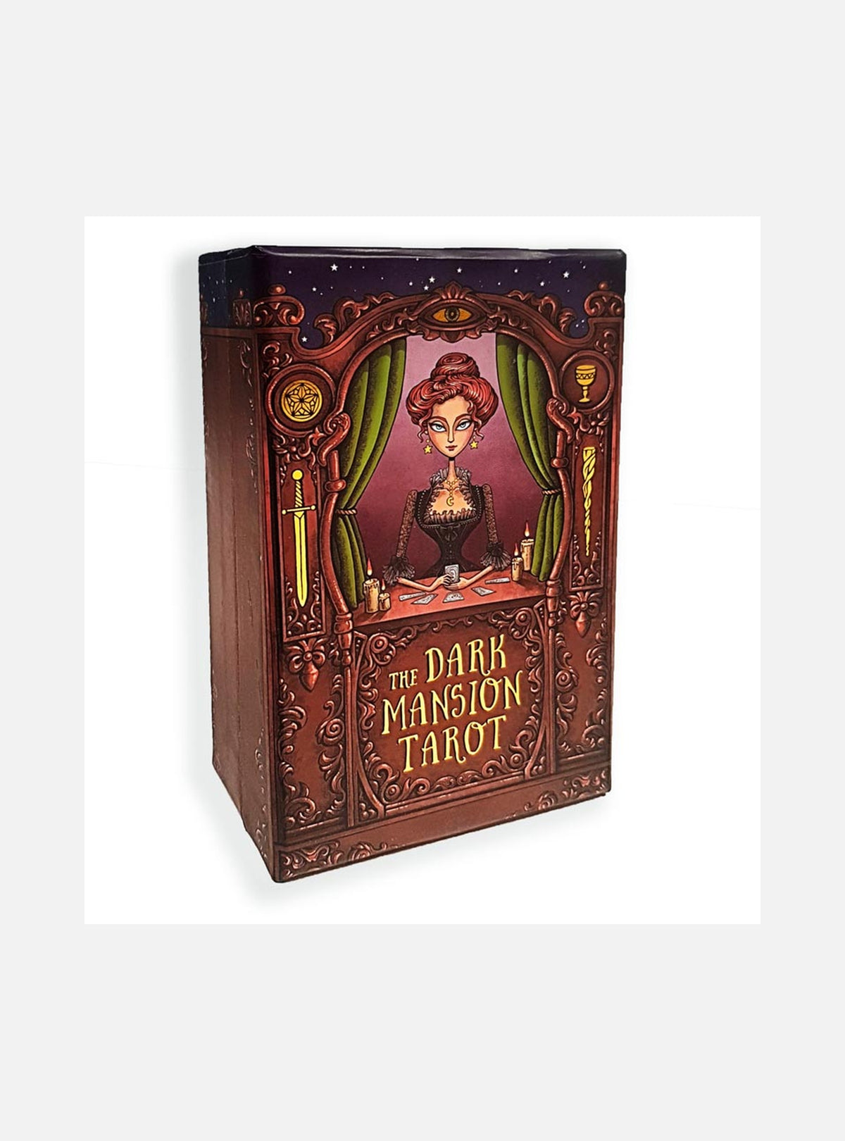 The Dark Mansion Tarot : 3rd Edition, Black Edges