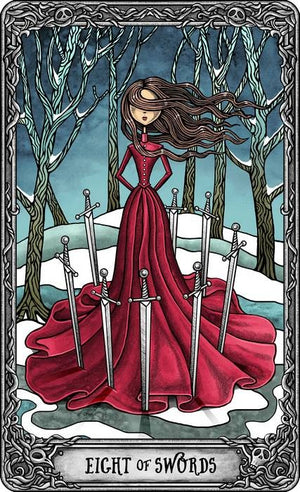 The Dark Mansion Tarot : 3rd Edition, Black Edges