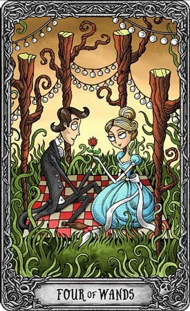 The Dark Mansion Tarot : 3rd Edition, Black Edges